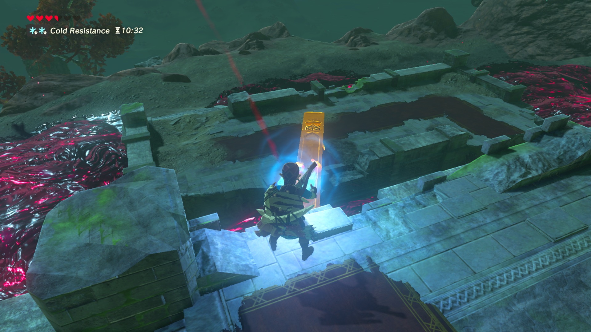 There are very high towers and shrines around Hyrule which acts as waypoint...
